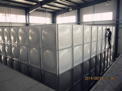 张湾玻璃钢拼装水箱